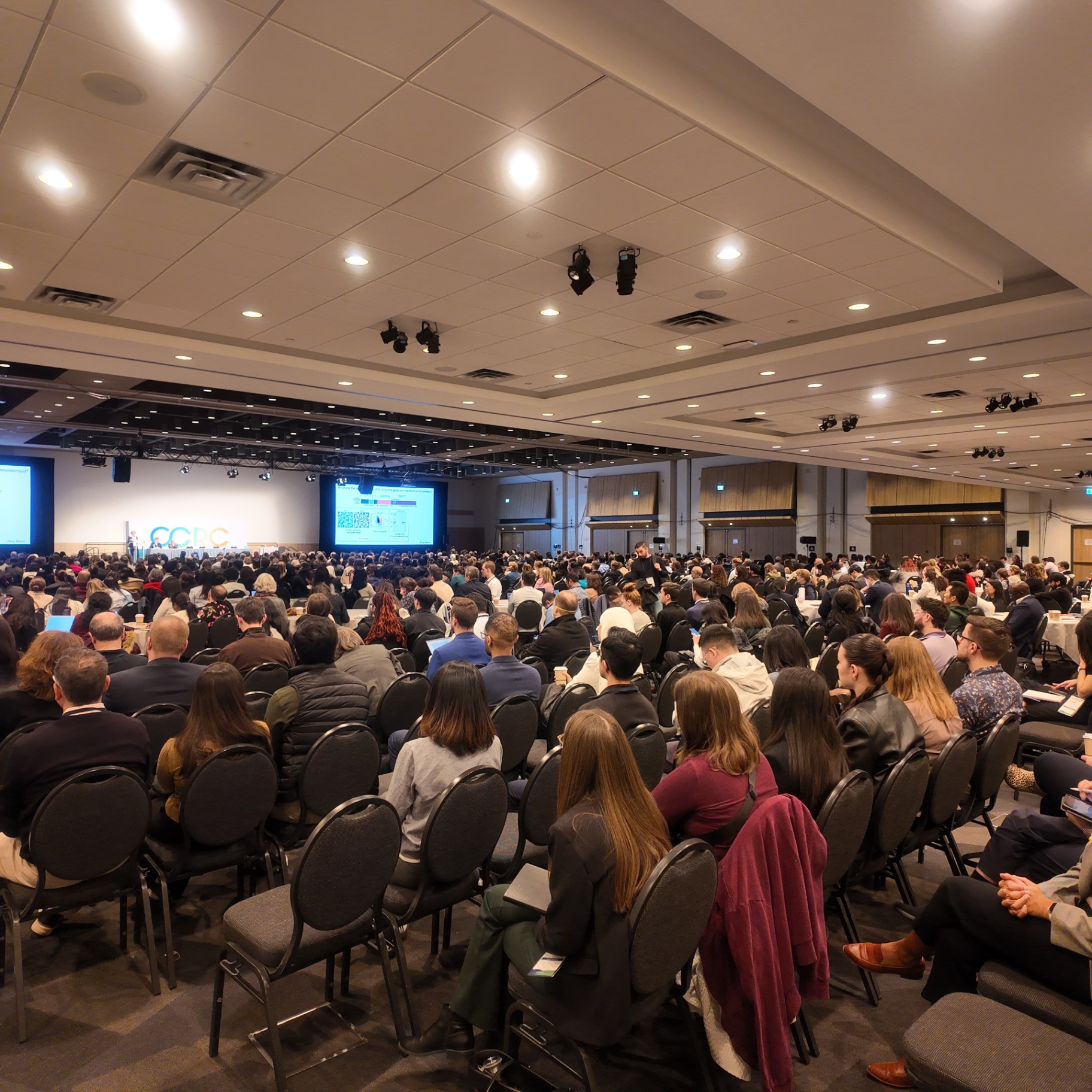 Conference plenary audience
